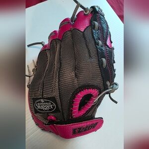 Louisville Slugger Women's Pink and Black Glove